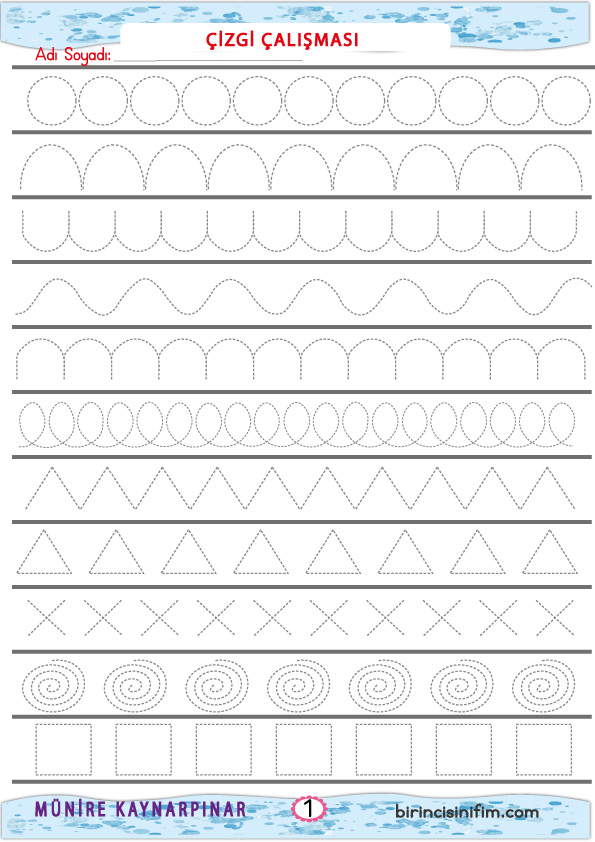 ÇİZGİ ÇALIŞMASI